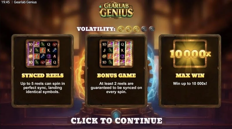 Gearlab Genius - бесплатни вртења Spark of Genius